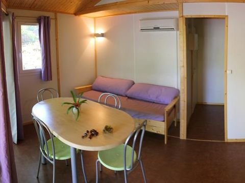 CHALET 5 personnes - REVE CONFORT climatisé 2 chambres
