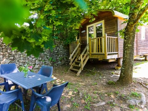 Hébergement 4 personnes - Roulotte