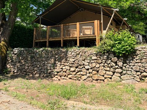 TENTE 4 personnes - Tente lodge 25m²