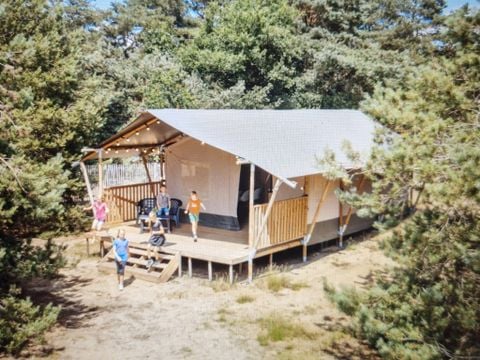 TENTE 4 personnes - Tente lodge 25m²