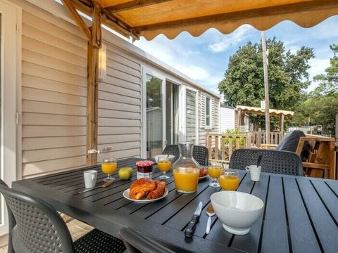 MOBILHOME 5 personnes - Mobil-home | Comfort | 3 Ch. | 5 Pers. | Terrasse Lounge | Clim.