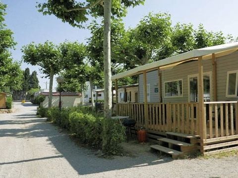 MOBILHOME 6 personnes - Mobil-home | Comfort | 3 Ch. | 6 Pers. | Terrasse surélevée | Clim.