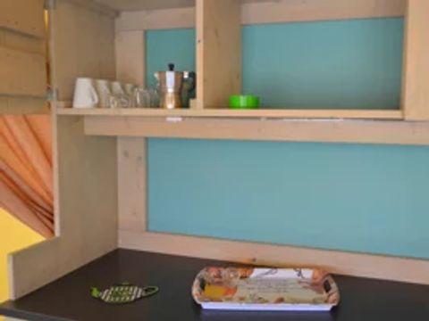 TENTE TOILE ET BOIS 4 personnes - SAFARI CONFORT (sans sanitaires)