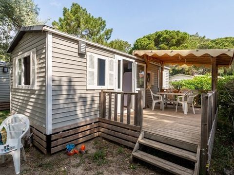 MOBILHOME 4 personnes - Mobil-home | Classic | 2 Ch. | 4 Pers. | Terrasse Couverte | Clim.