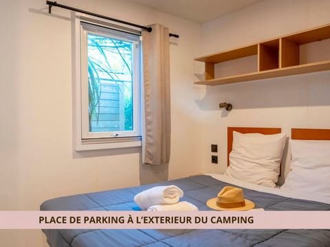 MOBILHOME 2 personnes - MH 1 ch MITOYEN CONFORT - 2 personnes