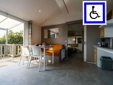 MOBILHOME 4 personnes - MH 2 ch CONFORT PMR - 4 personnes