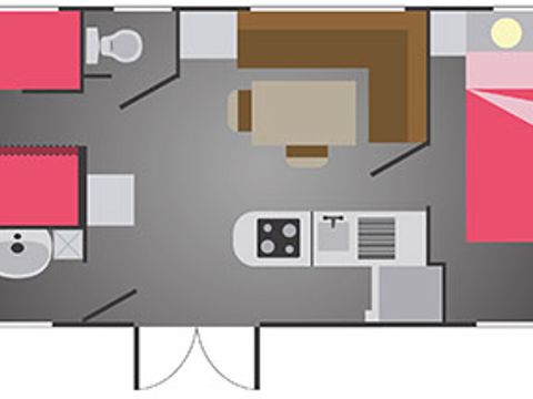 Mobilhome 5 personnes - Mobilhome