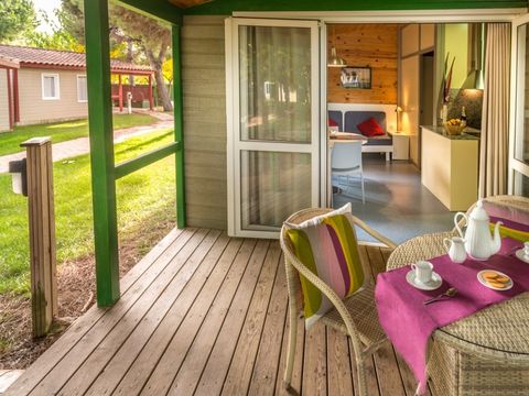 BUNGALOW 5 personnes - BUNGALOW STEL-5 PLUS Climatisation + Voiture 5 pers.