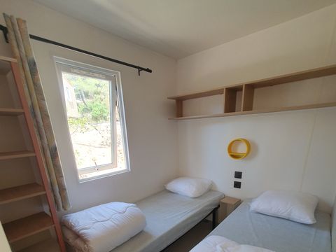 Mobilhome 4 personnes - Climatisé - 2 chambres - Jusqu'à