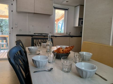 Mobilhome 6 personnes - Climatisé - 2 chambres - Jusqu'à