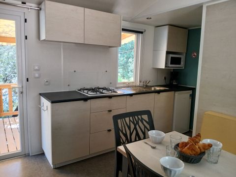 Mobilhome 6 personnes - Climatisé - 2 chambres - Jusqu'à