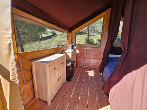 HÉBERGEMENT INSOLITE 2 personnes - Cabane "Sainte-Victoire" vue panoramique