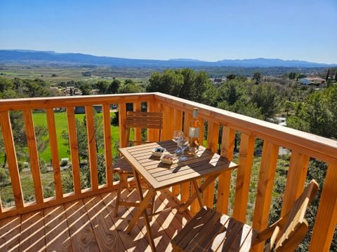HÉBERGEMENT INSOLITE 2 personnes - Cabane "Sainte-Victoire" vue panoramique
