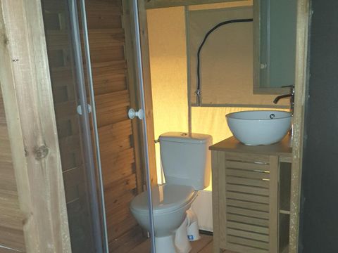 TENTE TOILE ET BOIS 5 personnes - Lodge Confort Kenya