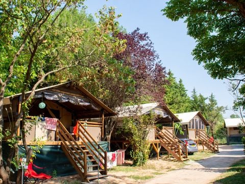 TENTE TOILE ET BOIS 5 personnes - Lodge Confort Kenya