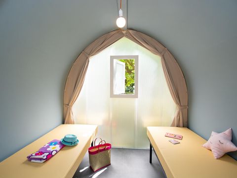 Tente en toile et en bois 4 personnes - Coco sweet 16m2