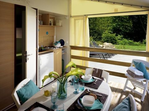 MOBILHOME 4 personnes - Tit'home Toilé, sans sanitaires