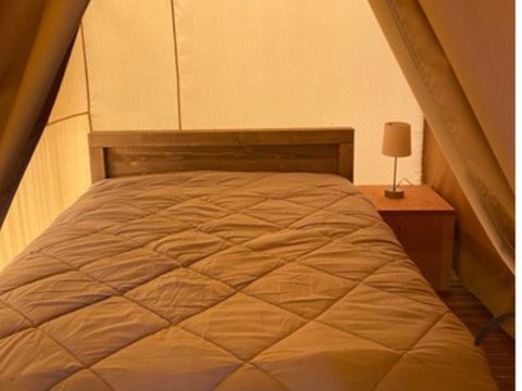 Tente en toile et en bois 4 personnes - Tente Safari