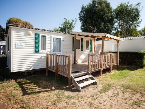 Mobilhome 6 personnes - Classic XL | 3 Ch. | 6 Pers. | Terrasse surélevée | Clim.