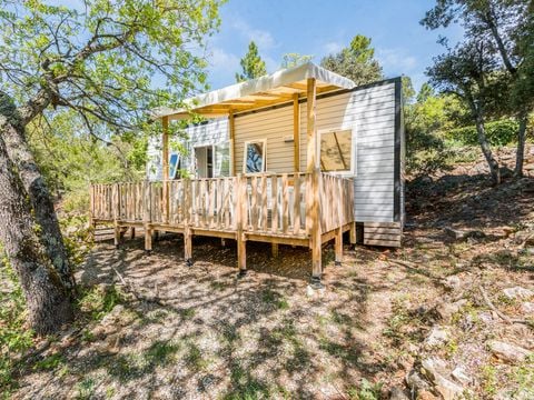 MOBILHOME 6 personnes - Comfort | 3 Ch. | 6 Pers. | Terrasse surélevée | Clim.