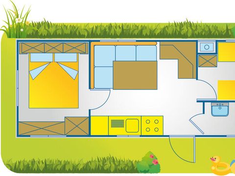 Mobilhome 4 personnes - Happy Easy