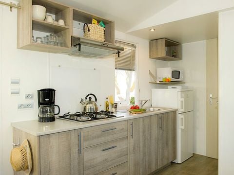 MOBILHOME 6 personnes - Comfort | 2 Ch. | 4/6 Pers. | Terrasse Surélevée | Clim.
