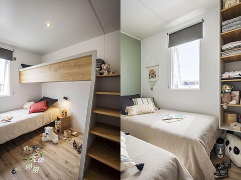 Mobilhome 6 personnes - Premium Suites 3 chambres, 2 salles de bain