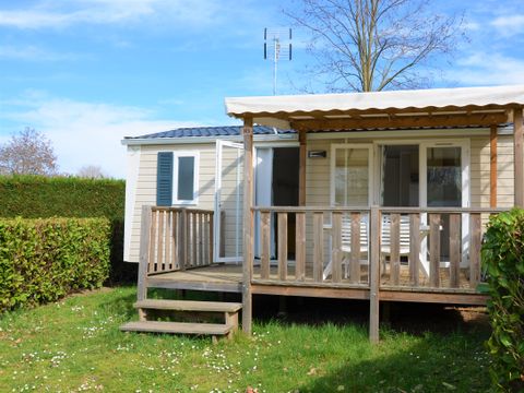 MOBILHOME 6 personnes - Mobile-home Premium 29m² - 2 chambres climatisation +TV + lave vaisselle 4 pers