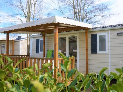 MOBILHOME 6 personnes - Mobil-home Premium 33m² CLIMATISÉ - 3 chambres +TV + lave vaisselle 6 pers