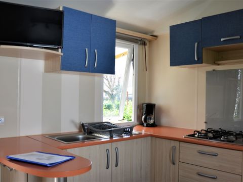 MOBILHOME 4 personnes - Mobil-home Confort 29m² 2 chambres + TV 4 pers