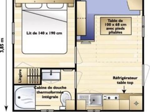 MOBILHOME 2 personnes - Standard