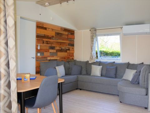 MOBILHOME 6 personnes - Mobile-home Premium 40m² CLIMATISÉ 3 chambres + 2 Salles De Bain + TV + Lave Vaisselle + Plancha 6/8 pers