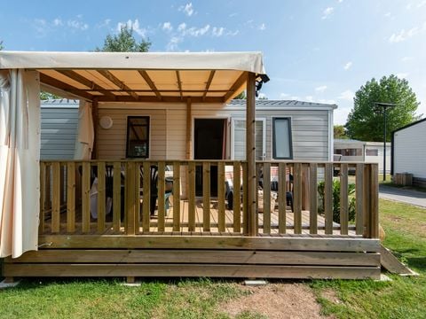 MOBILHOME 5 personnes - COTTAGE - 2 Chambres - TV