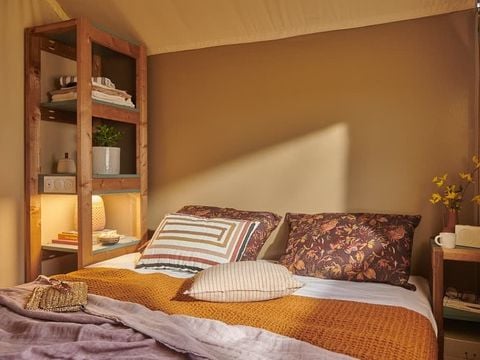 TENTE TOILE ET BOIS 4 personnes - CABANE LODGE