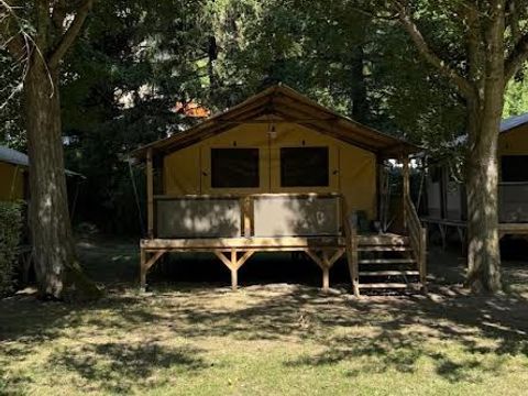 Tente en toile et en bois 7 personnes - Tente Lodge - KENYA