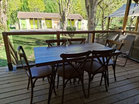 TENTE TOILE ET BOIS 7 personnes - Tente Lodge KENYA