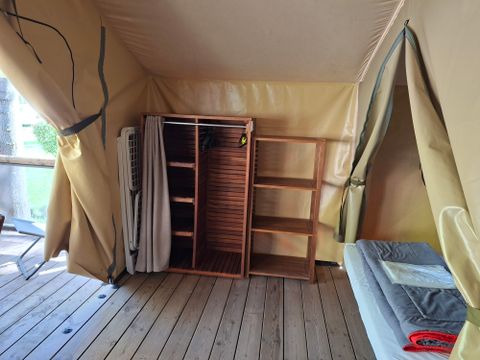 TENTE TOILE ET BOIS 5 personnes - Tente Lodge BALI