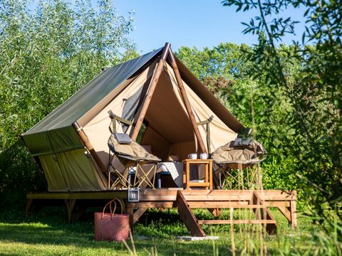 Tente en toile et en bois 2 personnes - Tente Lodge - MOOREA