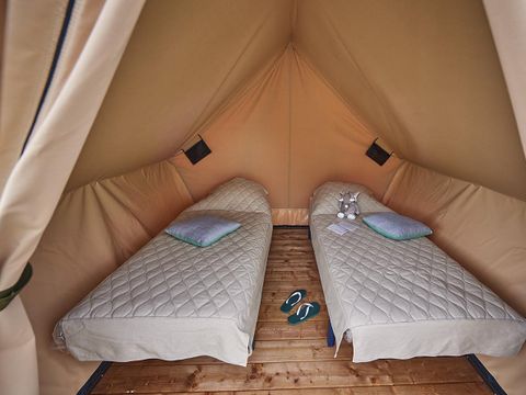 Tente en toile et en bois 2 personnes - Tente Lodge - MOOREA