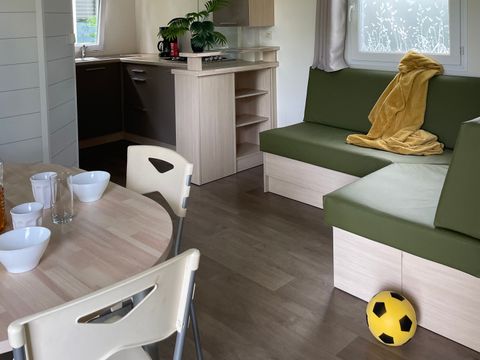 Mobilhome 4 personnes - Confort + avec climatisation pour 4 pers.