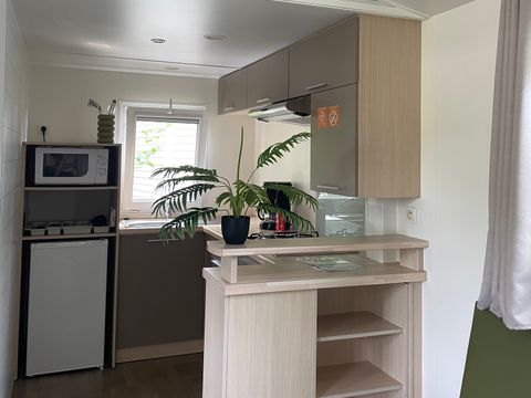 Mobilhome 4 personnes - Confort + avec climatisation pour 4 pers.