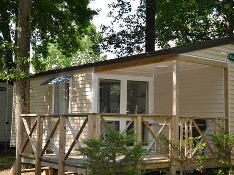 Mobilhome 4 personnes - Confort + avec climatisation pour 4 pers.