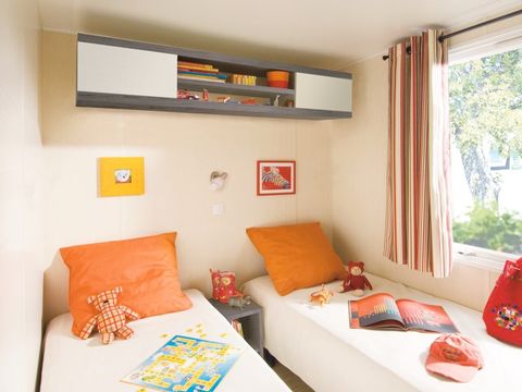 Mobilhome 4 personnes - Confort + avec climatisation pour 4 pers.