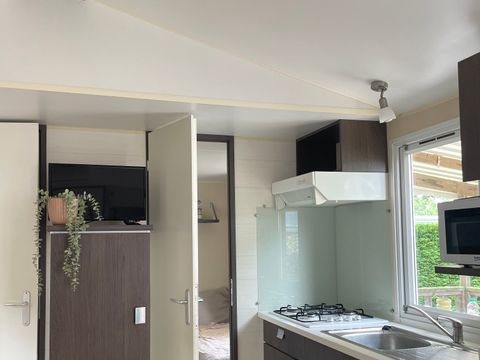 MOBILHOME 6 personnes - Grand confort + avec climatisation pour 6 pers.