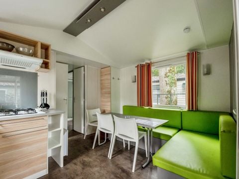 MOBILHOME 6 personnes - Grand confort + avec climatisation pour 6 pers.
