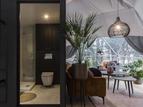 Hébergement 4 personnes - Bulle Insolite et SPA Premium Harmonie