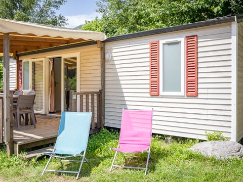 MOBILHOME 4 personnes - Confort Plus 28m² / 2 chambres / clim