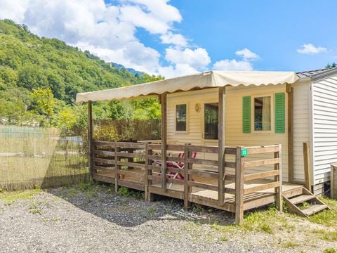 MOBILHOME 2 personnes - Vésubie 20m² / 1 chambre / sans clim