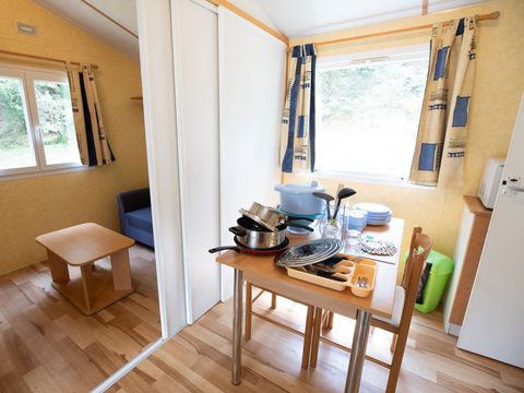 MOBILHOME 2 personnes - Privilège BIKINI Salon