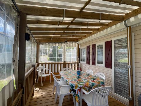 MOBILHOME 6 personnes - MOBILHOME LF 24 - 3 CH - 40 m2 - 6 pers